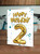 2nd Birthday Card - Age 2 Blue By Brainbox Candy