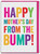 Cute Mother's Day Card From The Bump Mum To Be By Brainbox Candy