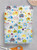Newborn Gift Wrap - Baby Boy Elephant Wrapping Paper By Glick