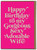 Funny Wife Birthday Card Gorgeous Sexy Adorable