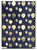 Luxury Gift Wrap - Blue & Gold Balloon Wrapping Paper By Glick