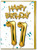 11th Birthday Card - Age 11 Balloon Blue
