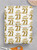 Age Gift Wrap - 21st Birthday Wrapping Paper White Gold Balloon