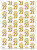 Age Gift Wrap - 21st Birthday Wrapping Paper White Gold Balloon
