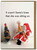 Funny Christmas Card - Santa Knee By Bold and Bright