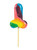 Rude Cheeky Gift - Rainbow Cock Lollypop By Spencer and Fleetwood