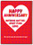 Funny Anniversary Card - Nothing Matters