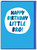 Brother Birthday Card - Little Bro By Brainbox Candy