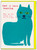 Funny David Shrigley Cat Master Birthday Card