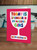 Funny Massive Gins Embossed Birthday Card