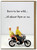 Funny Birthday Card Born To Be Wild By Bold and Bright