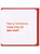 Funny Christmas Card (Red Foiled) Lang May Yer Lum Reek