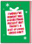 Funny Christmas Card - Cost Of Living
