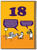 Funny 18th Birthday Card - Age 18 Tik Tok Biscuit By Modern Toss
