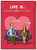 Rude Valentines Card Love Is...Communication By Bryony Walters