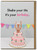Rude Birthday Card Shake Your Tits By Bold & Bright