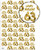 Age Gift Wrap - 63rd Birthday Wrapping Paper White & Gold Foil Effect