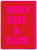 Funny Vodka Cake & Disco Birthday Card By Real Hackney Dave