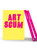 Funny Gift - Artists Sketchbook - Art Scum By Real Hackney Dave
