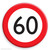 Funny Age Badge 60 Warning