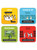 Rude Pack of 4 Coasters (White - Gift Boxed) By Modern Toss