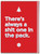 Rude Christmas Card Shit One In The Pack