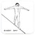 Funny Coaster - Everyday Tightrope By David Shrigley