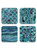 Beautiful Set of 4 Coasters (Set 2) By Essoldo Design 