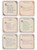 Funny Pack of 6 Rotten Rhymes Rude Coasters