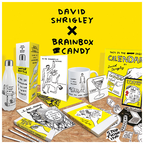 Click here to shop our david shrigley range
