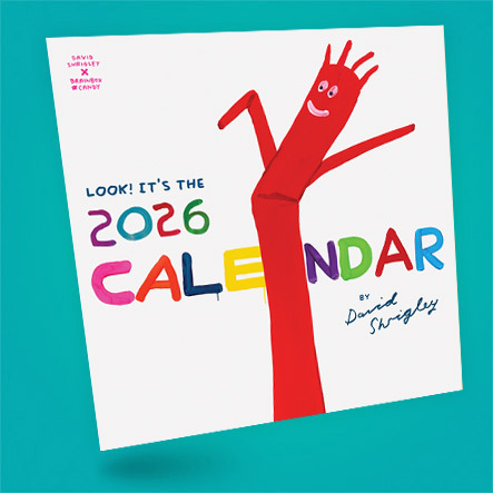 Click here to shop our David Shrigley calendar