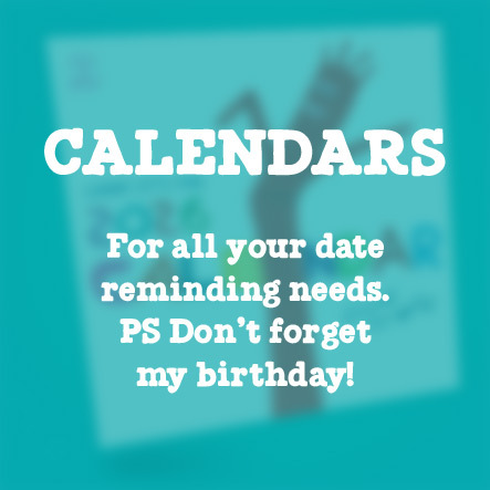 Click here to shop our David Shrigley calendar