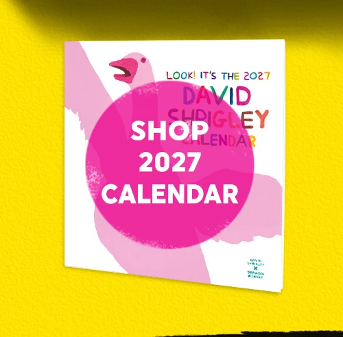 click here to shop David Shrigley calendar