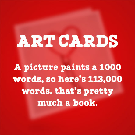click here to shop our art cards