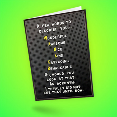 click here to shop our rude cards
