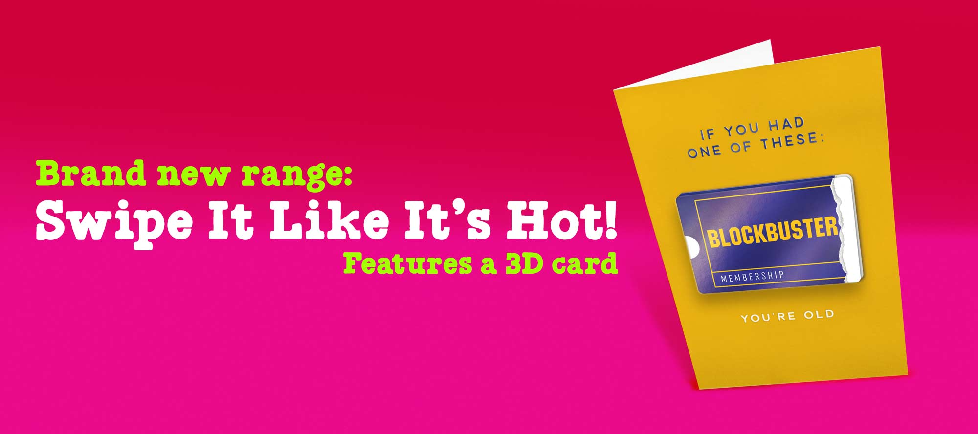 New 3D Swipe Cards