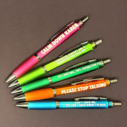 Click here to shop our funny pens