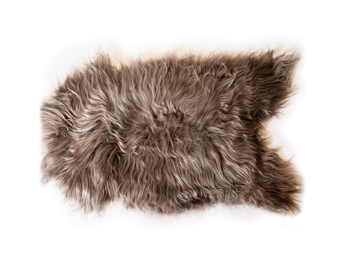Louis Féraud Angora Wool Fur Brown 8 Medium 