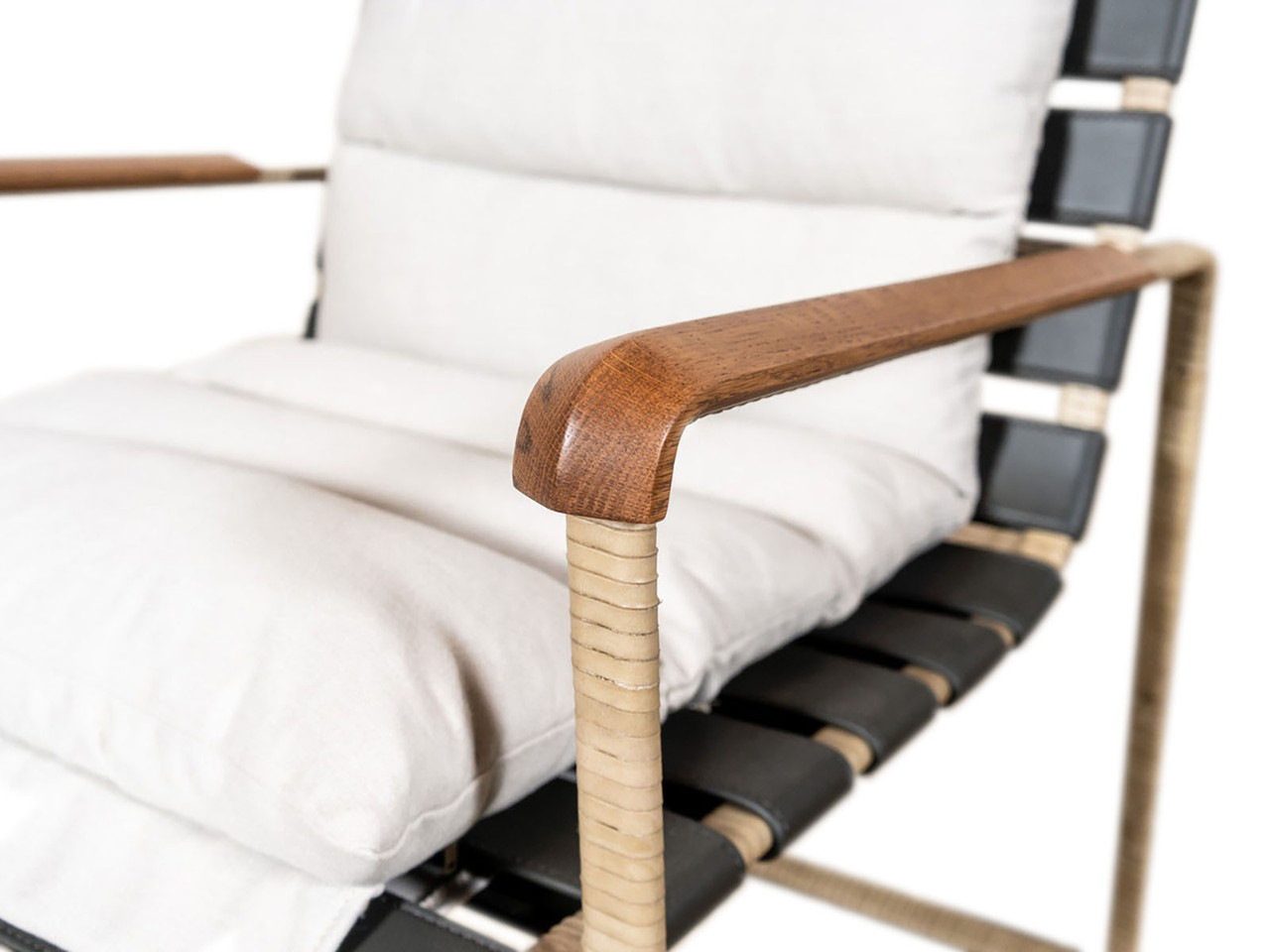 Lockram LOCKRAM LOUNGE CHAIR PERENNIALS - REVIVAL HOME