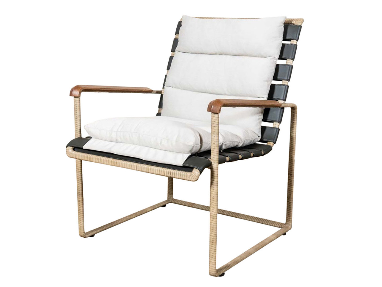 Lockram LOCKRAM LOUNGE CHAIR PERENNIALS - REVIVAL HOME