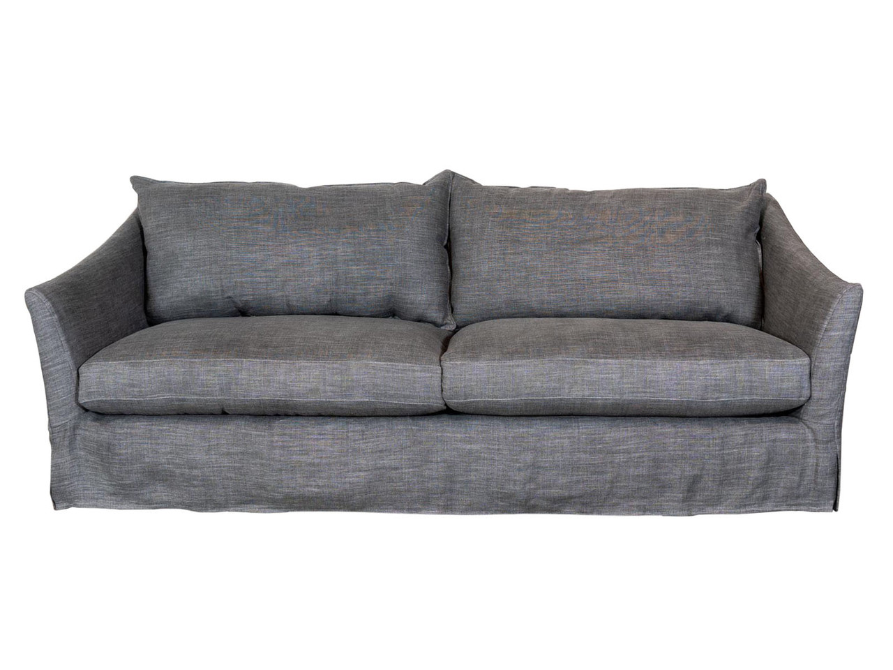 SLIPCOVERED LINEN SOFA REVIVAL HOME