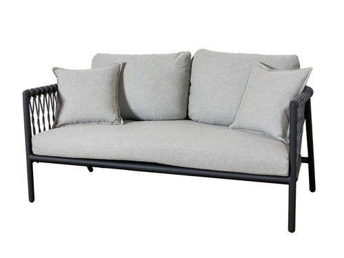 OSCAR LOVESEAT PEWTER