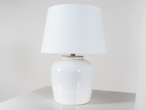 NORA TABLE LAMP IVORY