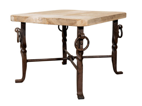 ANTIQUE IRON BISTRO TABLE | REVIVAL HOME