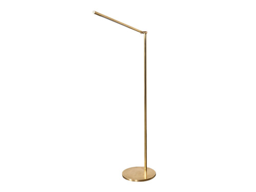 CONA ARTICULATING FLOOR LAMP BRASS