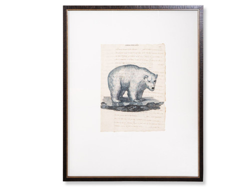 ANTIQUE MANUSCRIPT ANIMAL VII