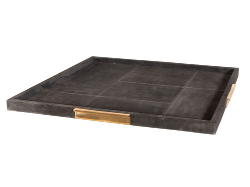 DILLARD GRAND SUEDE LEATHER  TRAY