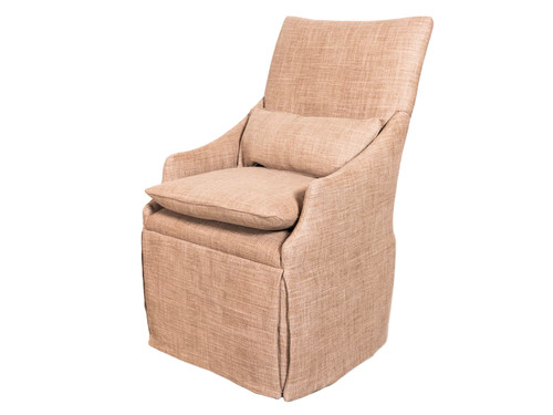 HIGHBACK CAMPAIGN DINING CHAIR BRONZE