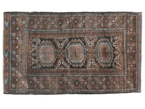 VINTAGE BELOUCH RUG 3' x 5'2"