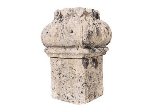 ANTIQUE FRENCH STONE ORNAMENT I